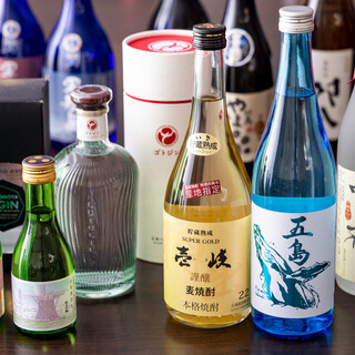[Directly shipped from Nagasaki] The best selection of rare shochu and local sake in the Tokyo metropolitan area