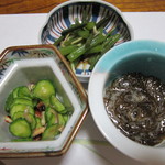 ・・・ - 先付け３種