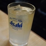 天満酒蔵 - 「天満酒蔵ハイボール」はレモンチューハイにウィスキーが入っている