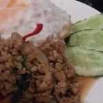 タイ料理 パヤオ - ・ランチのガパオセット 拡大