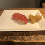 麹町いづみや しろ - 生本鮪中トロ 沖縄