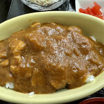 楽校のそば屋 - ミニカレーアップ