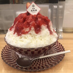 Ginza Fukurokuju - かき氷 いちご 1,350円（税込）
