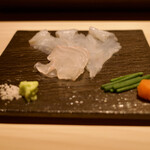 Sushi Kiraku - 平目、虎河豚