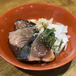 小料理屋 ぐり - お通し（カツオのたたき）