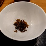 Jinanbou Sekando Tonkotsu Tsukemen Ando - 無料の辛子高菜