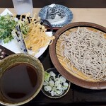 Soba Kobayashi - もり＆野菜天盛