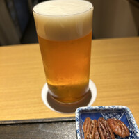 眞善美 - 生ビールで乾杯❗️