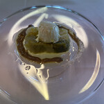 Tokyo食堂 - 甘いポロネギのテリーヌ　マッシュルームのドレッシング