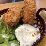 すし遊館 - カキフライ食べ応え十分　クリーミー