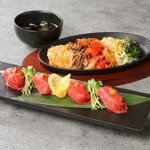 焼肉たかまさ - 鉄板焼きビビンバ＆炙り肉寿司