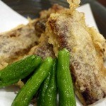入谷鬼子母神門前のだや - かば焼きの天ぷら