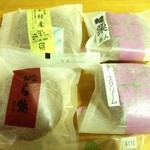 木村屋 - どら焼き4種