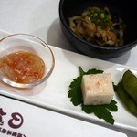 入谷鬼子母神門前のだや - 付き出し