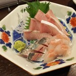 金町製麺 - 刺身盛