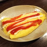 金町製麺 - コーン入りオムレツ