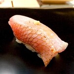 日本橋蛎殻町 すぎた - 金目鯛 炙り