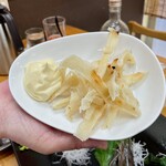 四ツ木製麺所 - エイヒレ