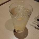 日本酒個室バル 蔵ノ助 - 梅酒ソーダ割