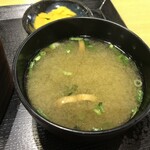 お食事処 Tama亭 - 味噌汁