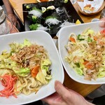 四ツ木製麺所 - 焼うどんはツマミです。