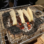 彩さい - たけのこ焼いてます