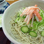 代々木屋 - サラダそば大盛