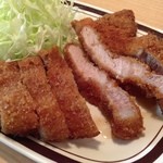 とんかつや栃谷 - 特大とんかつ