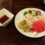 ミナ：ナカヨク - 野菜盛り合わせ（創作）