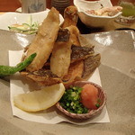 海鮮処 寿し常 - カレイの唐揚げ