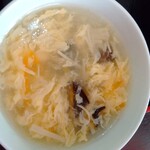 台湾料理 福来たる - このスープは+200円で麺に代えられます。