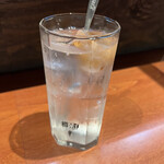 吟しゃも - 梅干サワー　400円