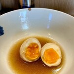 麺 みつヰ - 味玉です。