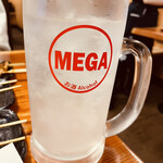 鳥貴族 - メガレモンサワー