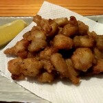 やきとり ばん - とりなんこつ揚げ。