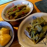 やきとり ばん - お通し。