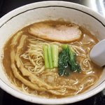 ラーメン駿河 - 濃厚魚（細麺）