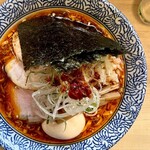 中華そば 多賀野 - 上から特製酸辛担麺