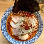 中華そば 多賀野 - 上から特製酸辛担麺