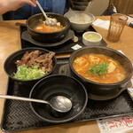 カルビ丼とスン豆腐専門店 韓丼 - 