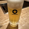城山 - ドリンク写真:生ビール冷え冷え！5杯も飲んじゃったー(≧∀≦)