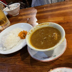 Ra-Men Kochuu - かちゅうカレー。多分この後にかちゅう塩ラーメンを食べた