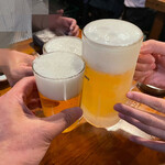 らーめん壺中 - 2度目の乾杯