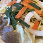 Asahi Biruen Shiroishi Hamanasukan - 野菜、こんにゃく、芋もち