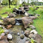 RESTAURANT Foody Foody - 水が流れている庭園
