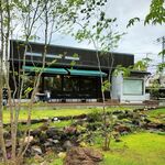 RESTAURANT Foody Foody - 庭園から見たレストラン