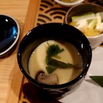 日本酒と酒菜 遠山 - 茶碗蒸し