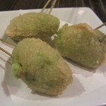 串揚げ 串の実 - だだちゃまめ★