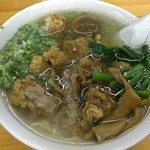 ラーメン ミンミン - 塩半パーコーメン¥850