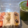 Morning. JUICE STAND - フルーツサンド(税込1,200円)【サンドの種類はおまかせのみ】
                ①あんバター
                ②あまおう
                ③林檎とパイ生地
                ④オレオクッキーとオレンジ
                お飲み物
                ①スムージー【Mr.morning】(税込700円)